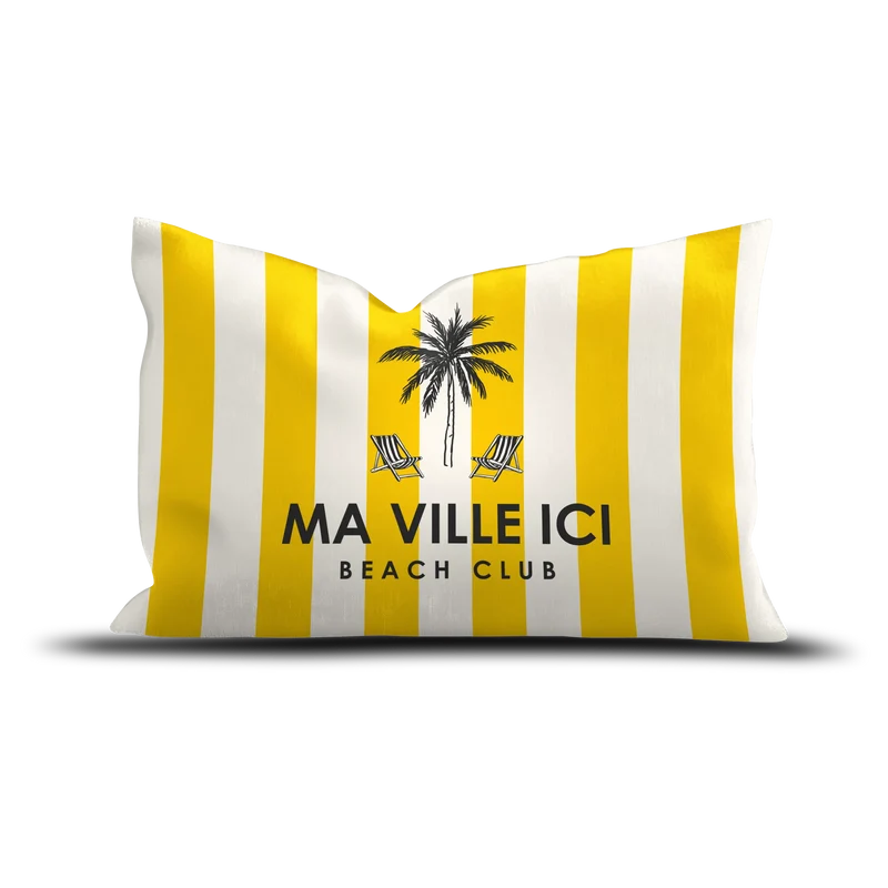 Coussin extérieur personnalisé Dolce Yellow