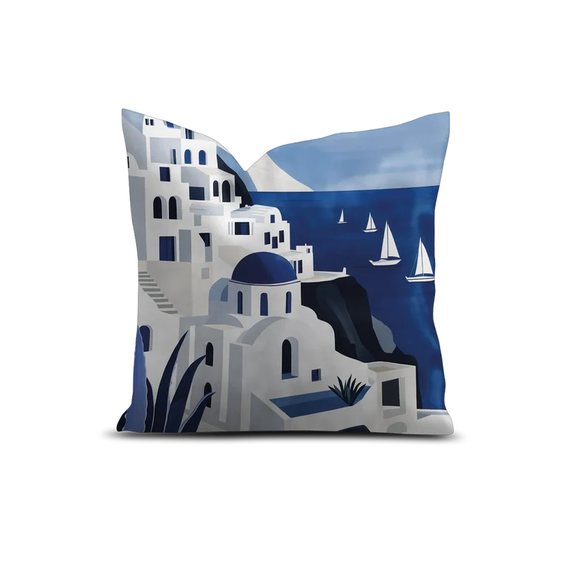 Coussin extérieur Santorin