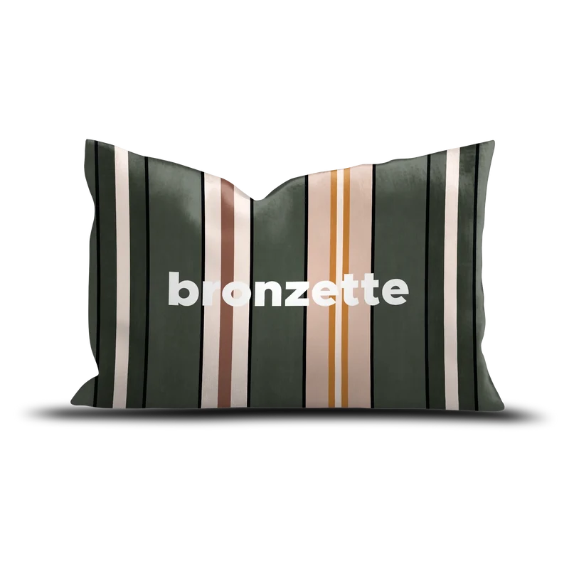 Coussin extérieur Stripe Bronzette