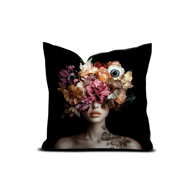 Coussin velours Rosalia