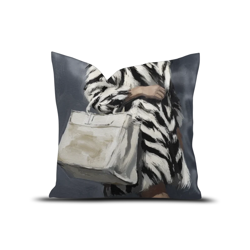 Coussin velours San Diego