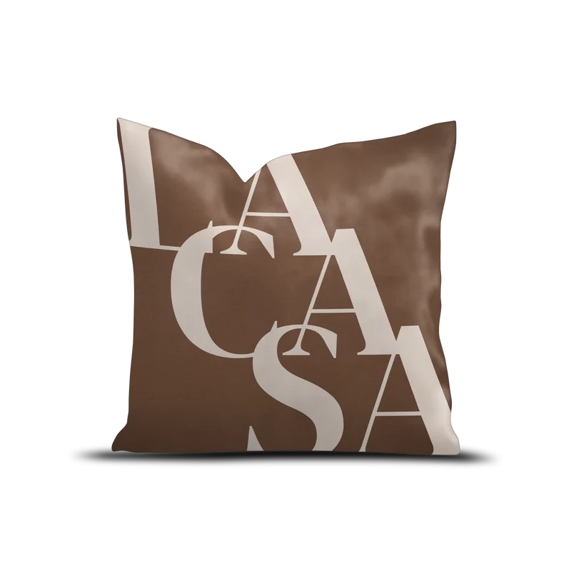 Coussin velours Sancta Casa