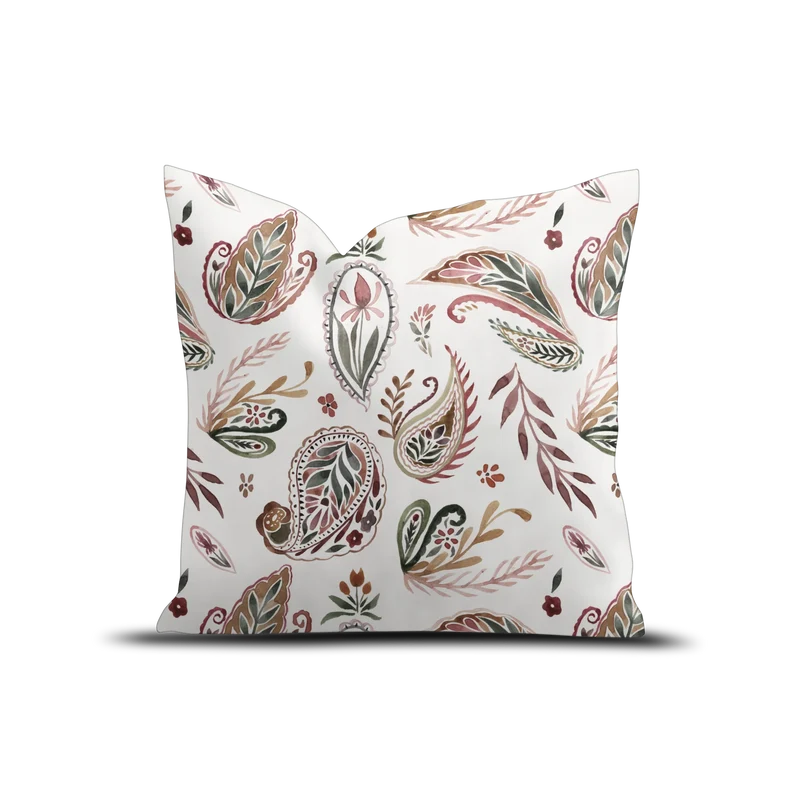 Coussin velours St Remy