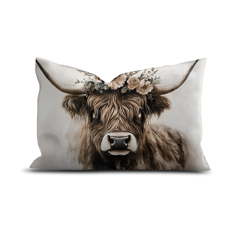 Coussin Velours Vache Kanderstag