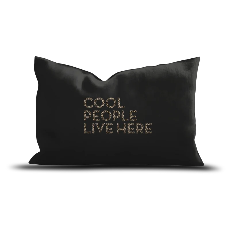 Coussin Velours Cool People