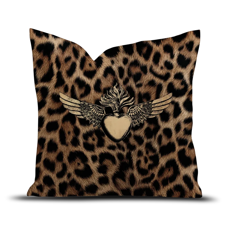 Coussin velours Corazon de Lima