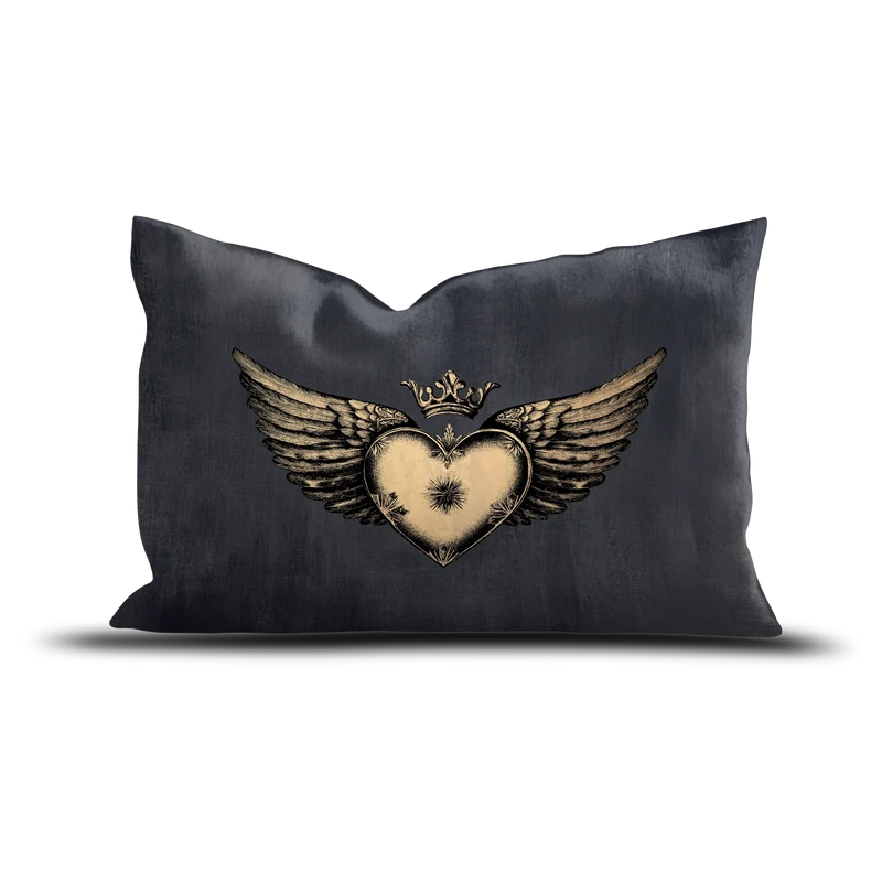 Coussin velours Corazon de Santa Barbara