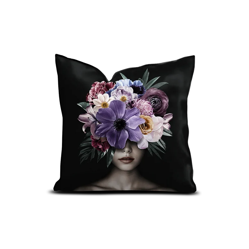 Coussin velours Cosmos