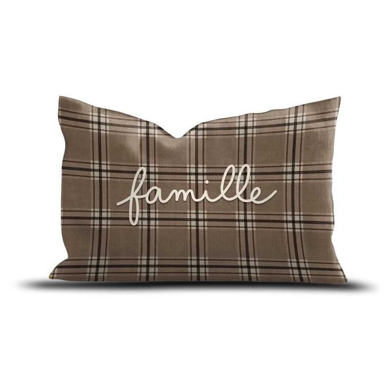 Coussin Velours Dachstein