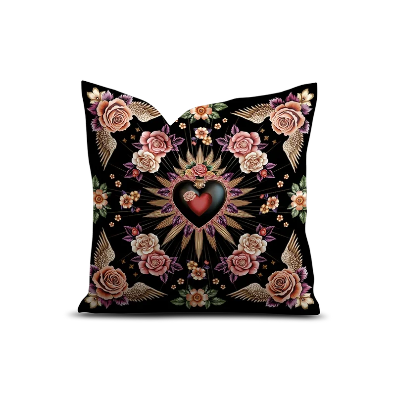 Coussin Velours Ex Voto Cartone