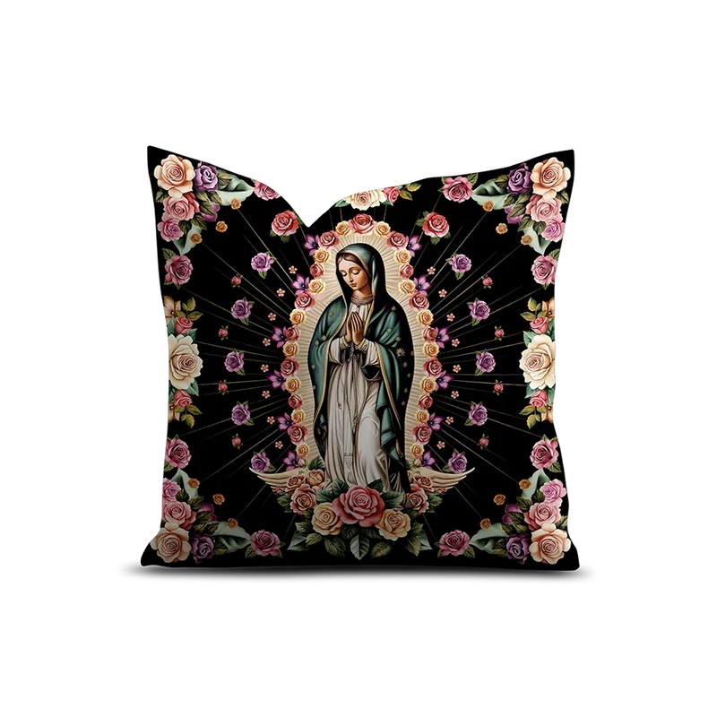Coussin Velours Ex Voto Livourne