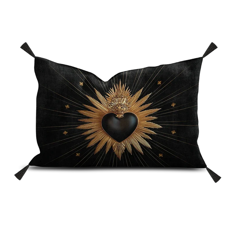 Coussin Velours Ex Voto Montalcino