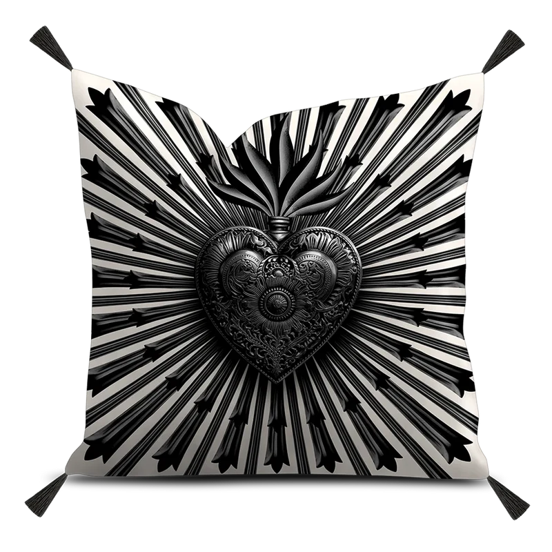 Coussin Velours Ex Voto Rocamadour