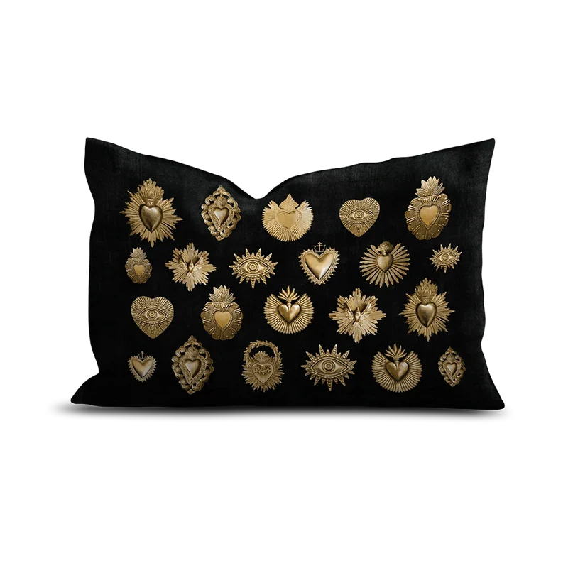 Coussin Velours Ex Voto St Emilion