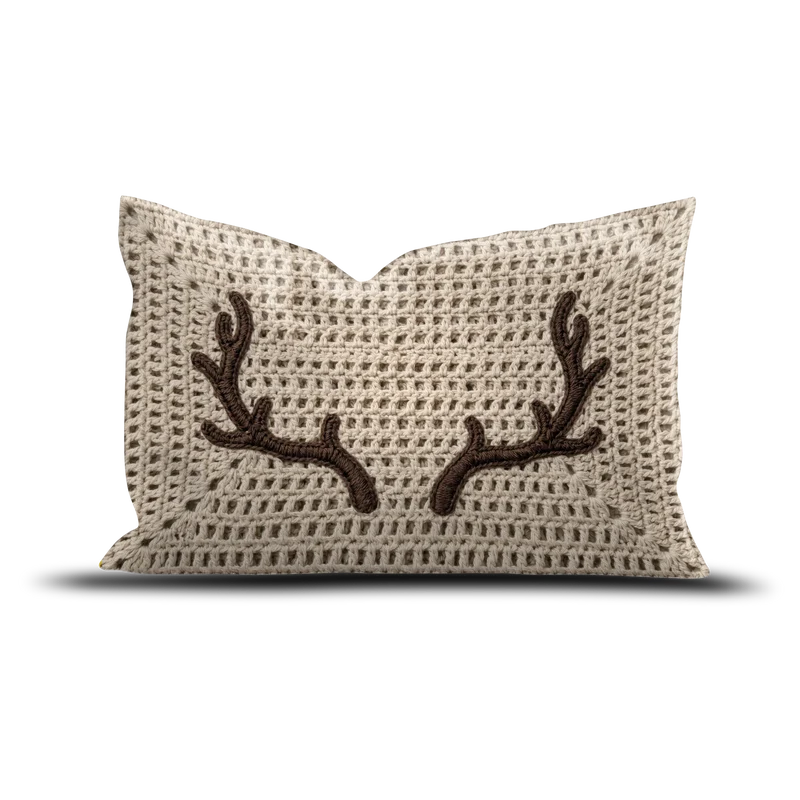 Coussin Velours Hohe Tauern