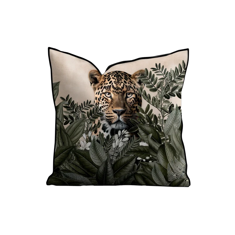 Coussin velours Ibanga