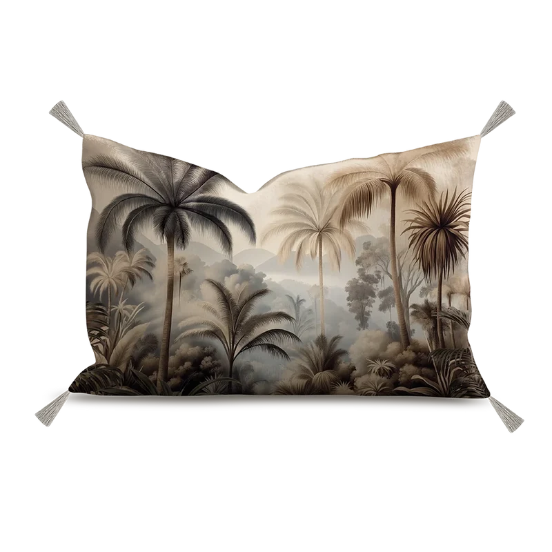 Coussin Velours Jungle Bruniquel