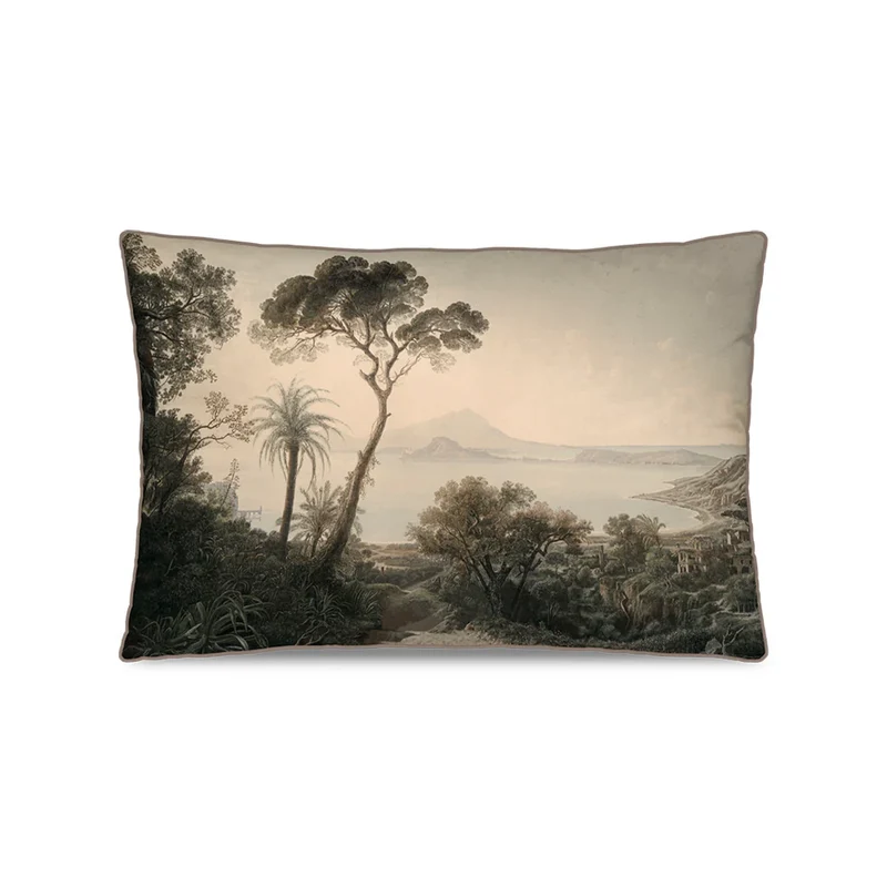 Coussin Velours Jungle Rajapur
