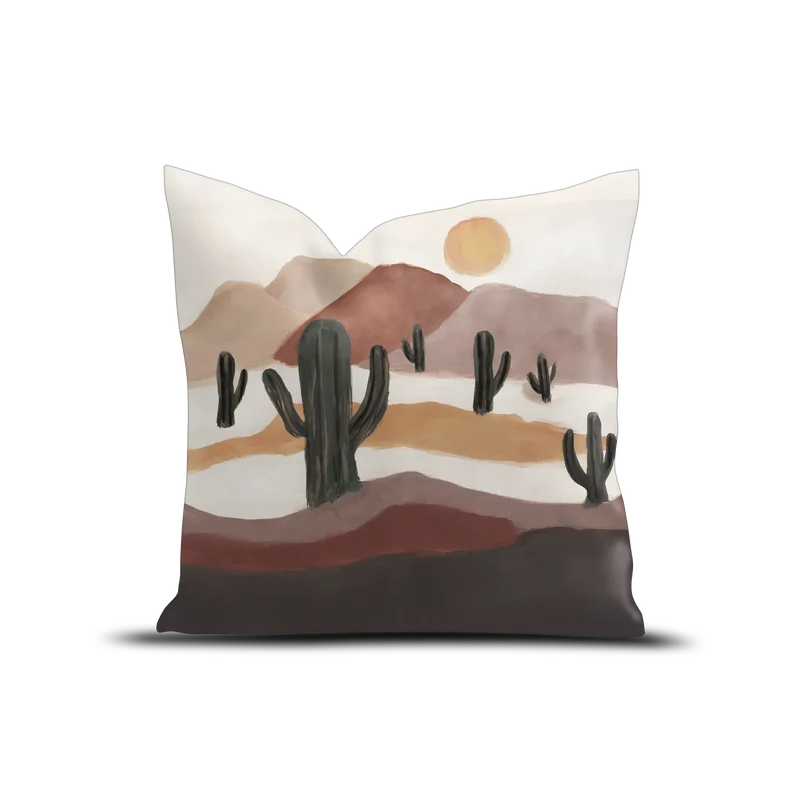 Coussin velours Kerouna