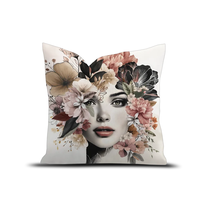 Coussin velours Ksar