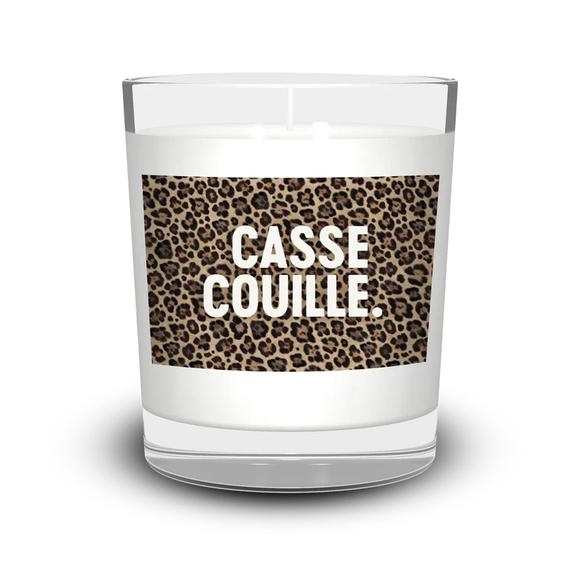 Bougie léopard Casse Couille