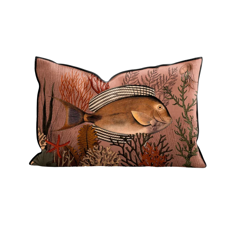 Coussin velours Pangui
