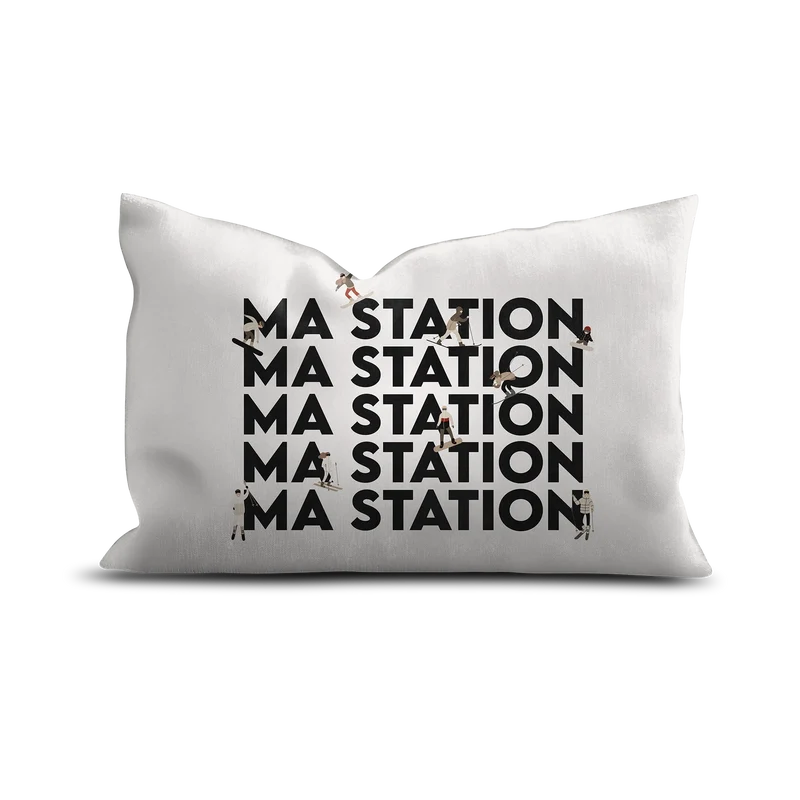 Coussin Velours Personnalisé Montagne Talloires