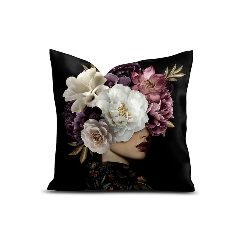 Coussin velours Pitigliano