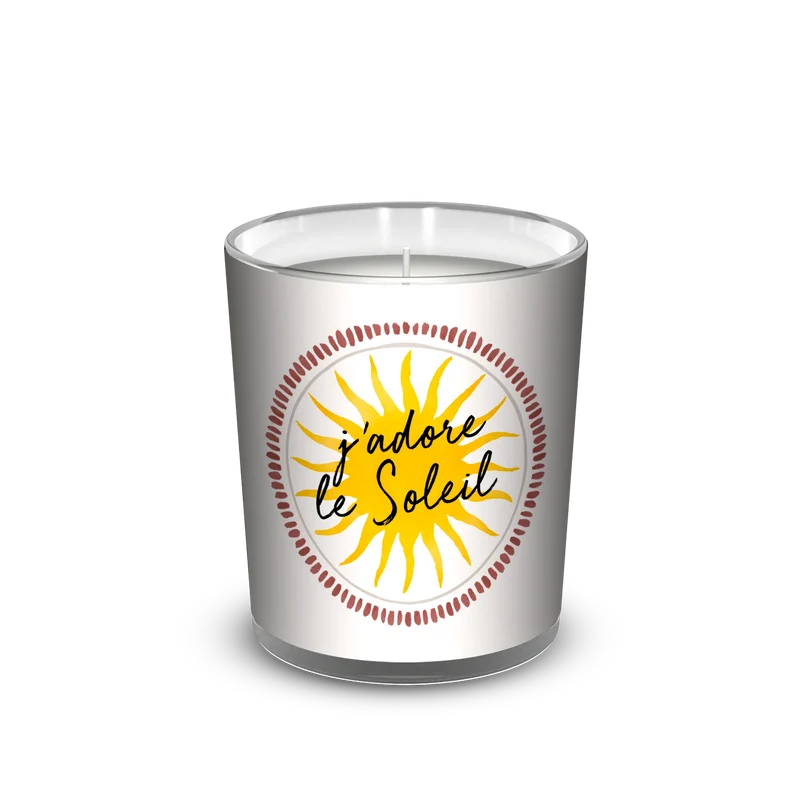 Bougie parfumée J'adore le Soleil