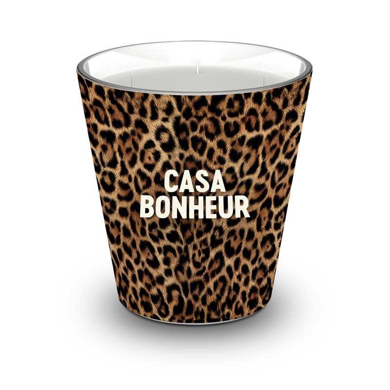 Bougie Parfumée Leo Casa Bonheur - Fleur D’oranger / Lavande / Citron