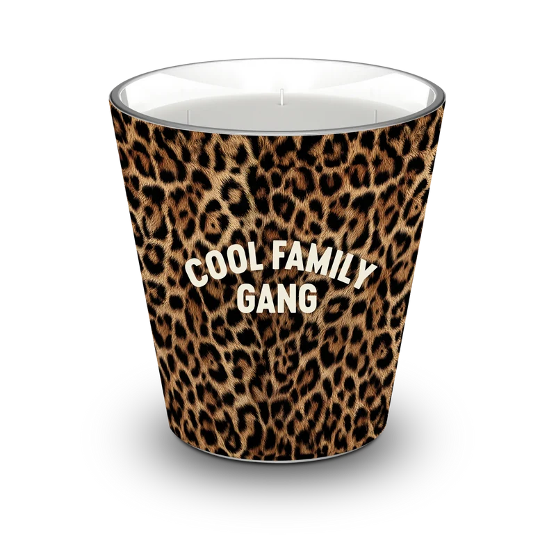 Bougie Parfumée Leo Cool Family - Santal / Vanille / Musc