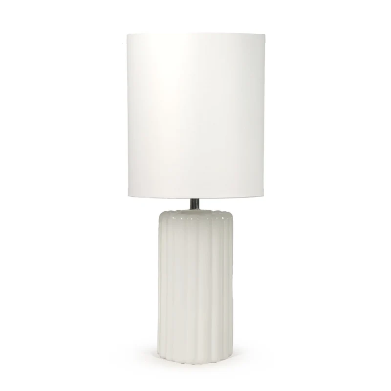 Lampe à poser Palladio en céramique blanche