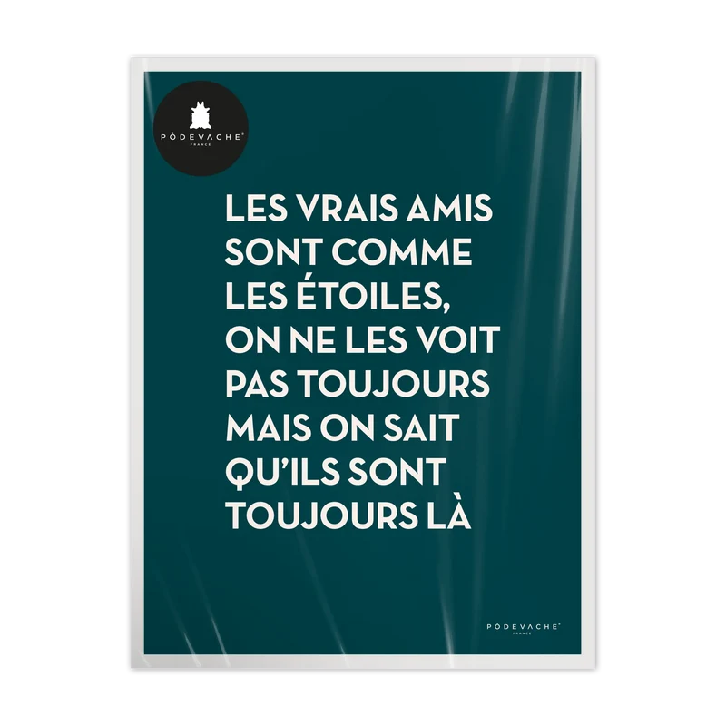 Affiche ou affiche encadrée Amis