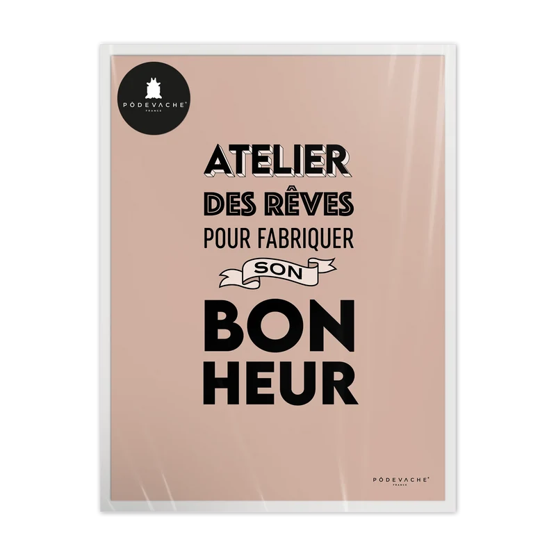 Affiche ou affiche encadrée Atelier des Rêves