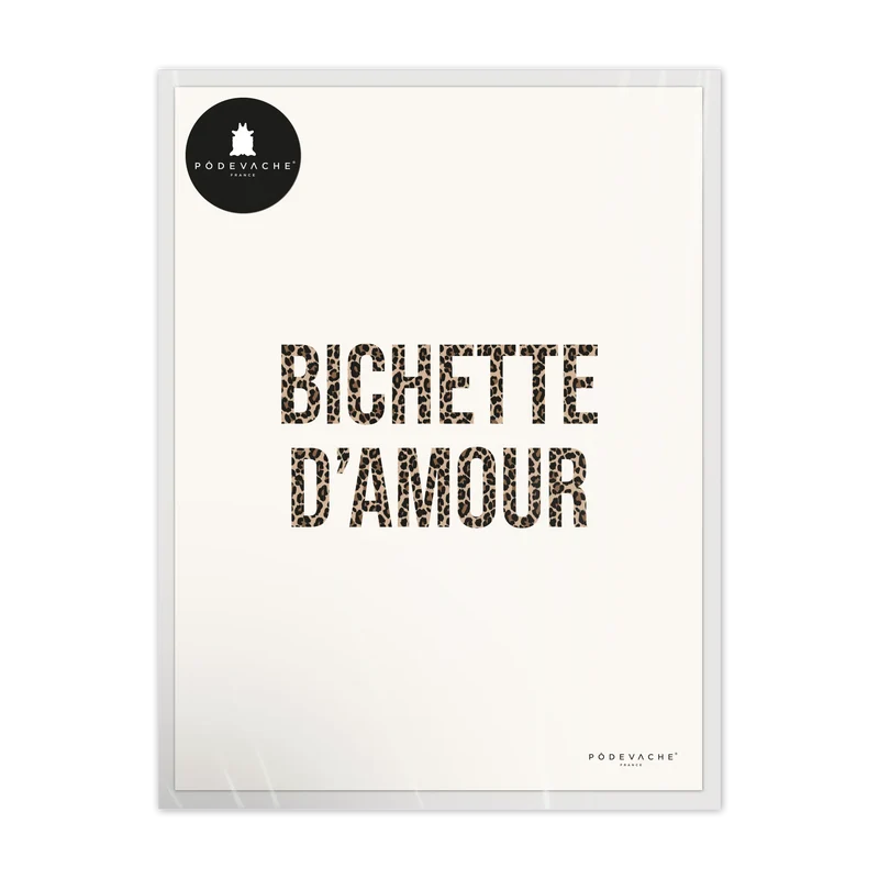 Affiche ou affiche encadrée Bichette