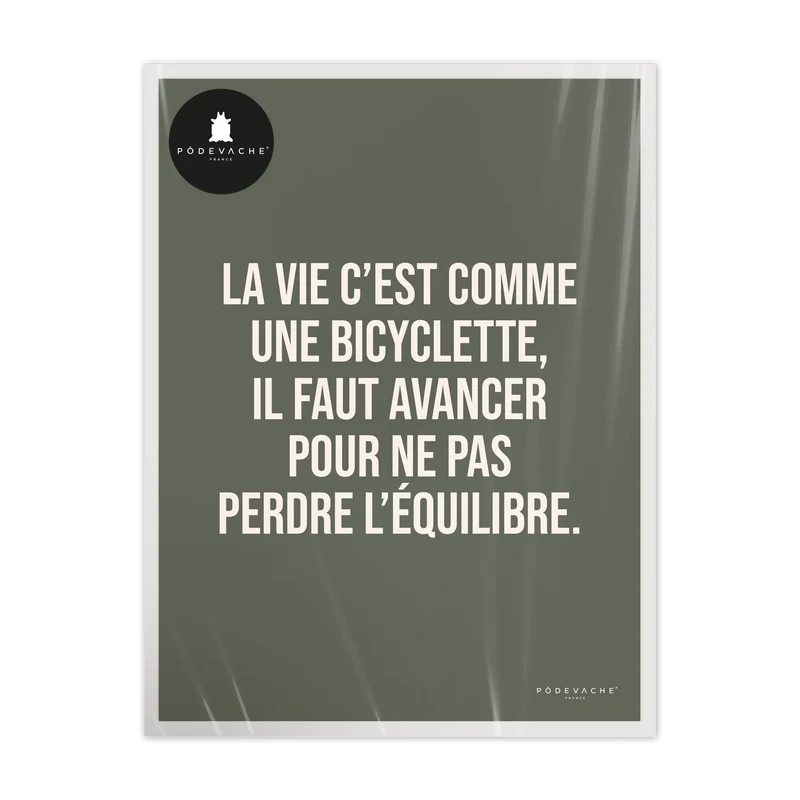Affiche ou affiche encadrée Bicyclette