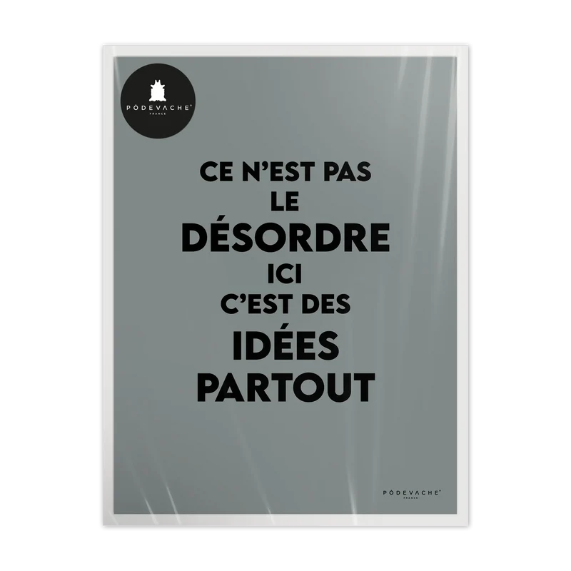 Affiche ou affiche encadrée Desordre