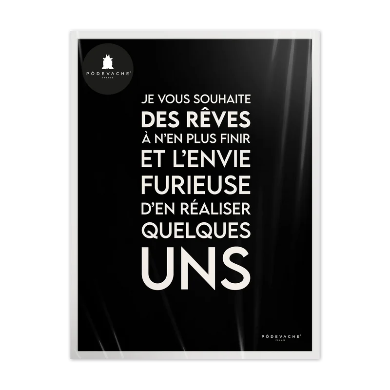 Affiche ou affiche encadrée Envie Furieuse