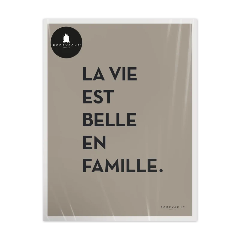Affiche ou affiche encadrée Famille