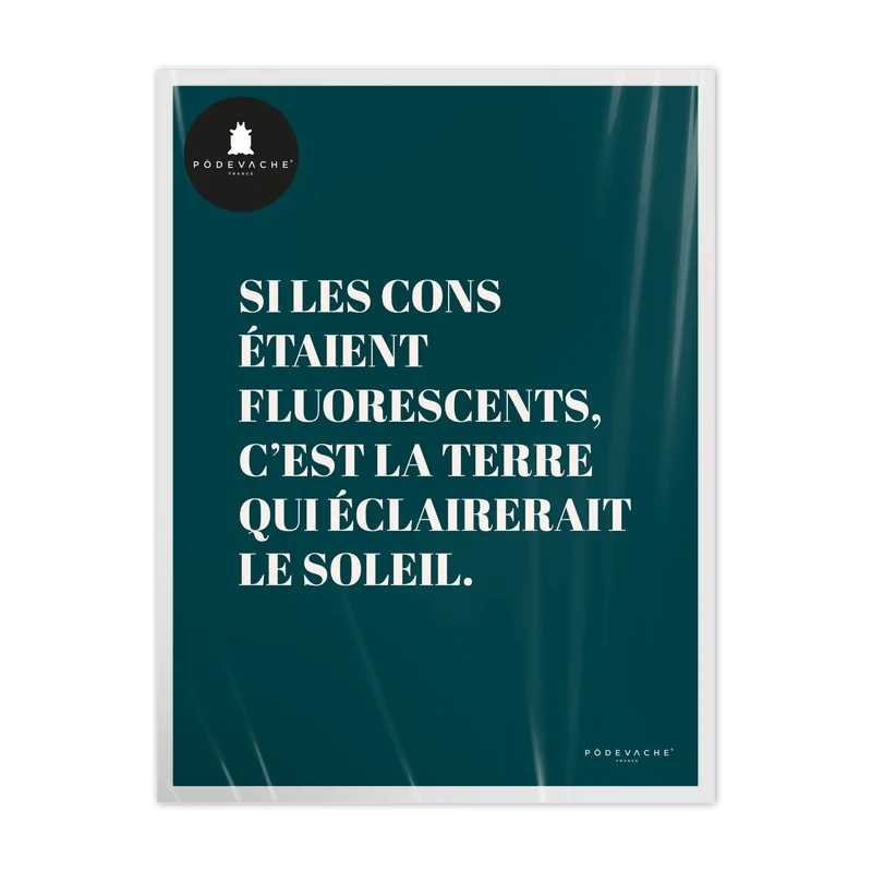 Affiche ou affiche encadrée Fluorescents