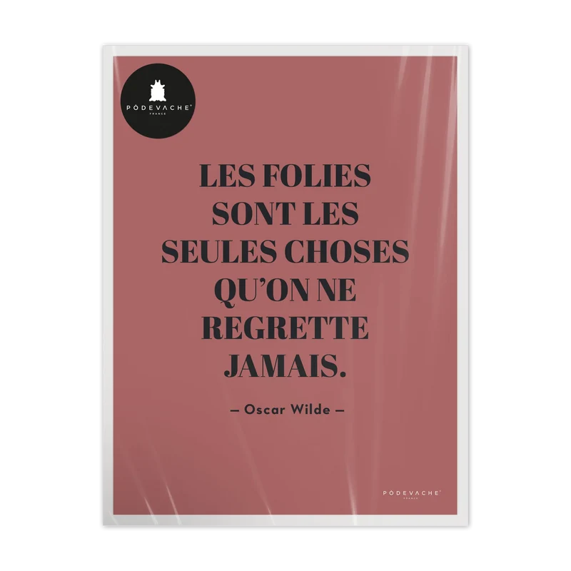 Affiche ou affiche encadrée Folies