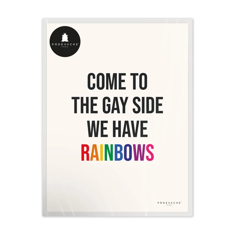 Affiche ou affiche encadrée Gay Side