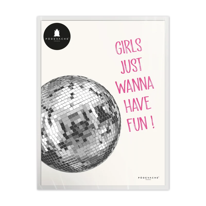 Affiche ou affiche encadrée Girls Fun