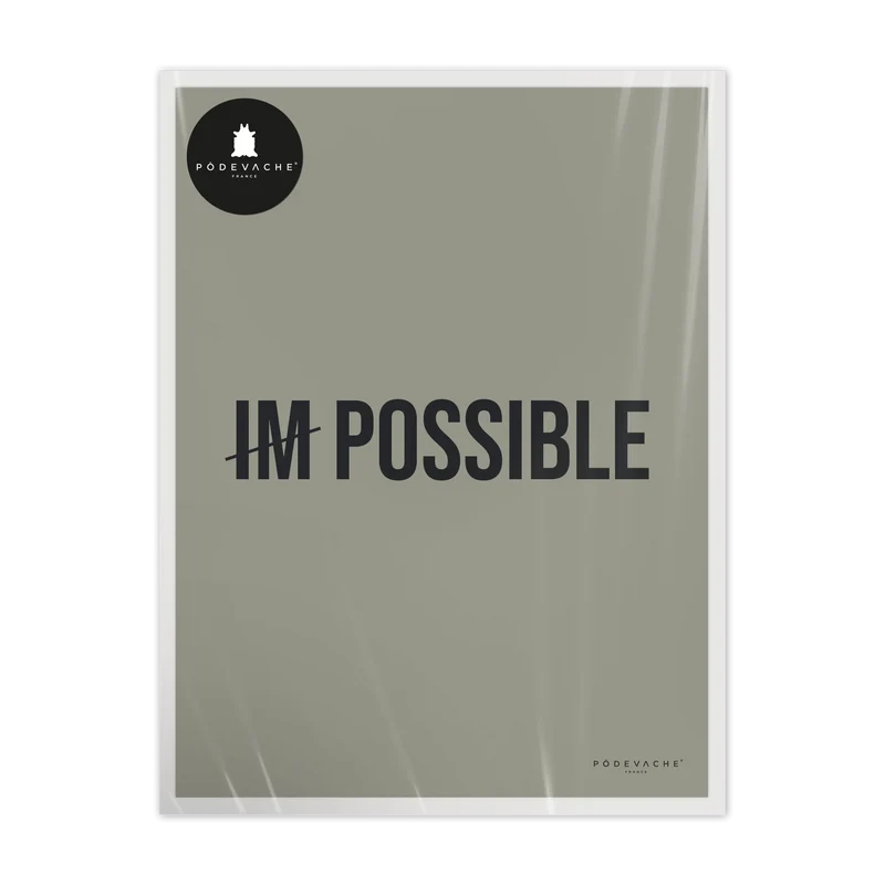 Affiche ou affiche encadrée Impossible