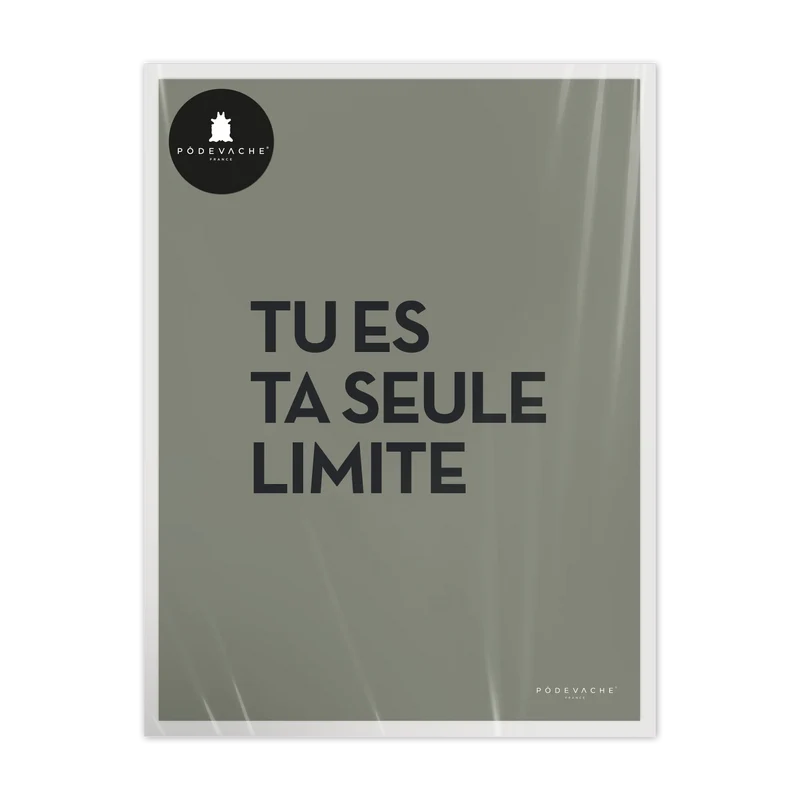 Affiche ou affiche encadrée Limite