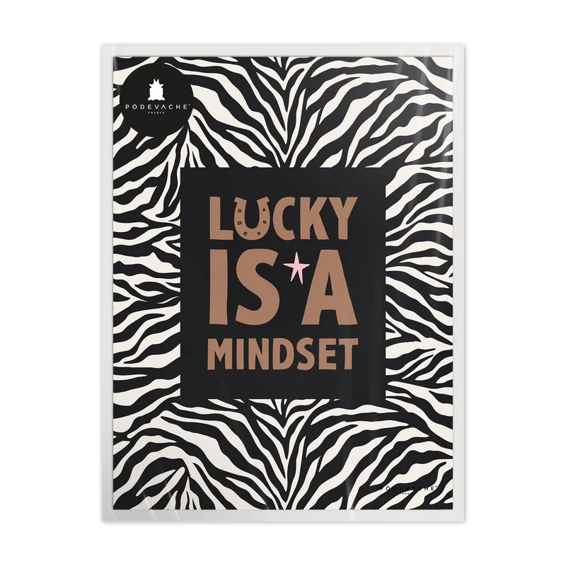 Affiche ou affiche encadrée Lucky Mindset