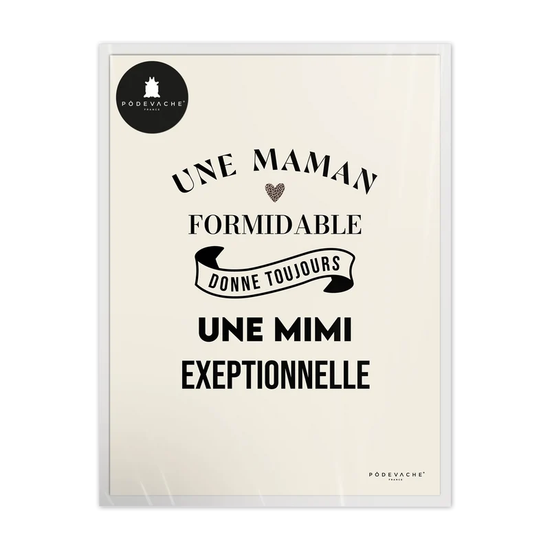 Affiche ou affiche encadrée Mimi Exceptionnelle