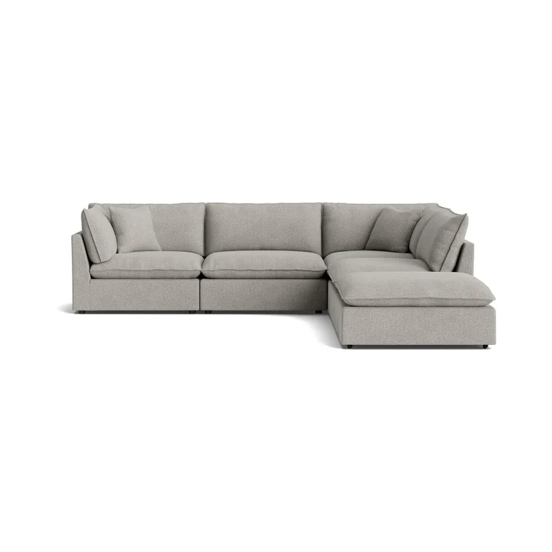 Chill Time 5-Piece Modular Sectional, Heather
