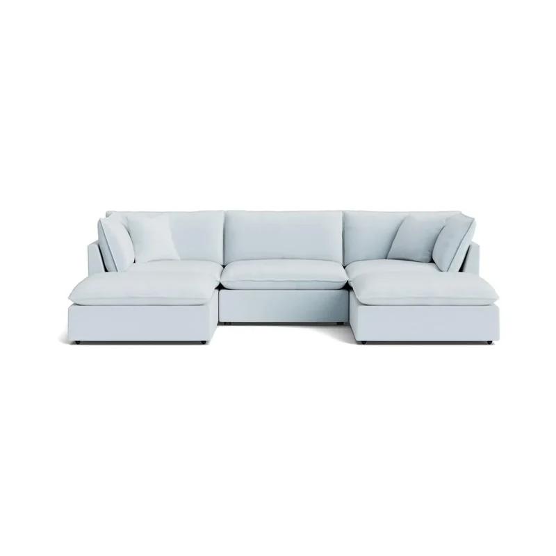 Chill Time 5-Piece Modular U-Shaped Sectional, Cove