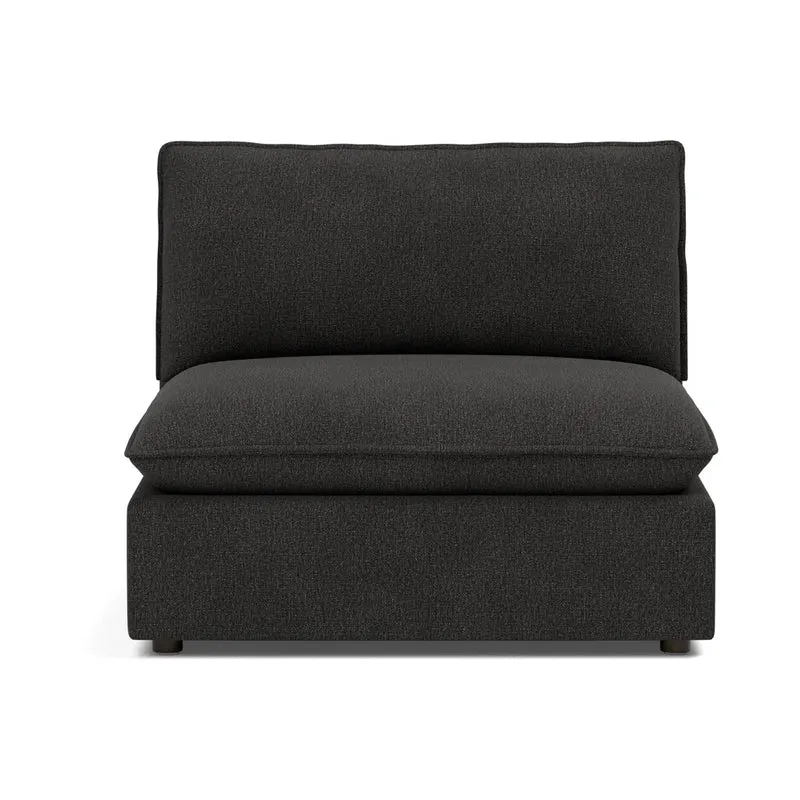 Chill Time Armless Chair, Dark Shadow